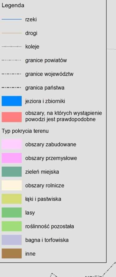 wystąpienie powodzi jest prawdopodobne