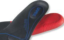 usuwania wilgoci zapewnia komfortowy mikroklimat wewnątrz buta warstwa uvex hydroflex GEL widoczna na górze zapewnia efektywniejszą