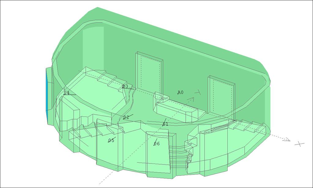 3. Zalecenia adaptacji akustycznej SALA ŚNIADECKICH Wnętrze