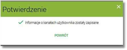 poprawne dane autoryzacyjne oraz
