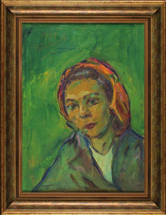 14. Władysław terlikowski (1873-1951) anemony olej, płótno, 45,5 x 33,5 cm, sygn. p. g.: terlikowski 1949. 9.000,- Malarz związany ze środowiskiem École de Paris. Studiował w Monachium i w Paryżu.
