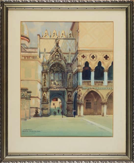 Schmidt, Wenezia Porta della carta. 2.500,- 8. j.