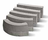 CENNIK 2017 galanteria BETONOWa Krawężniki elementy betonowe Krawężnik 100x30x15 Łukowy Zewnętrzny Korytko Ściekowe WYMIARY [cm] szary WYMIARY R zew = 0,5 m R zew = 1 m R zew = 3 m 35.00 43.