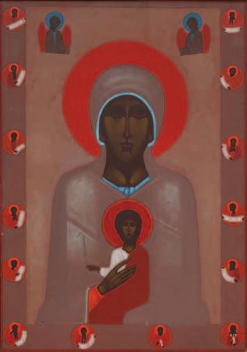 Włodzimierza przez malarza, oprócz pełnienia ważnych funkcji liturgicznych stanowi znakomity przykład ewolucji artystycznej Nowosielskiego od wczesnych lat 50. do połowy lat 90.