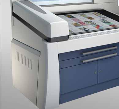 Stanowisko kierowania ErgoTronic ekran dotykowy z ergonomiczną obsługą wszystkich funkcji maszyny wallscreen do wizualizacji wszystkich ustawień maszyny obraz na żywo dla systemu QualiTronic
