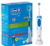 Elektryczna szczoteczka do zębów Braun ORAL-B VITALITY+ Pasta zasilanie akumulatorowe, 7600 ruchów oscylacyjnych na minutę 74 75 rata x 4 ROBOT KUCHENNY MPM MRK-11