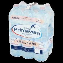 PRIMAVERA 6 x1,5 l, gazowana, niegazowana lekko gazowana cena