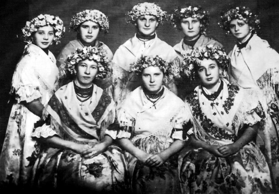 Widoczne szaltuszki bawełniane chusty. Fotografia 5.