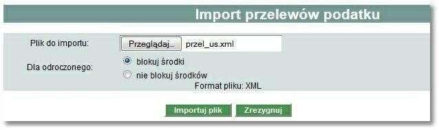informującego użytkownika o potencjalnym przewalutowaniu kwoty przelewów realizowanych z rachunków walutowych.