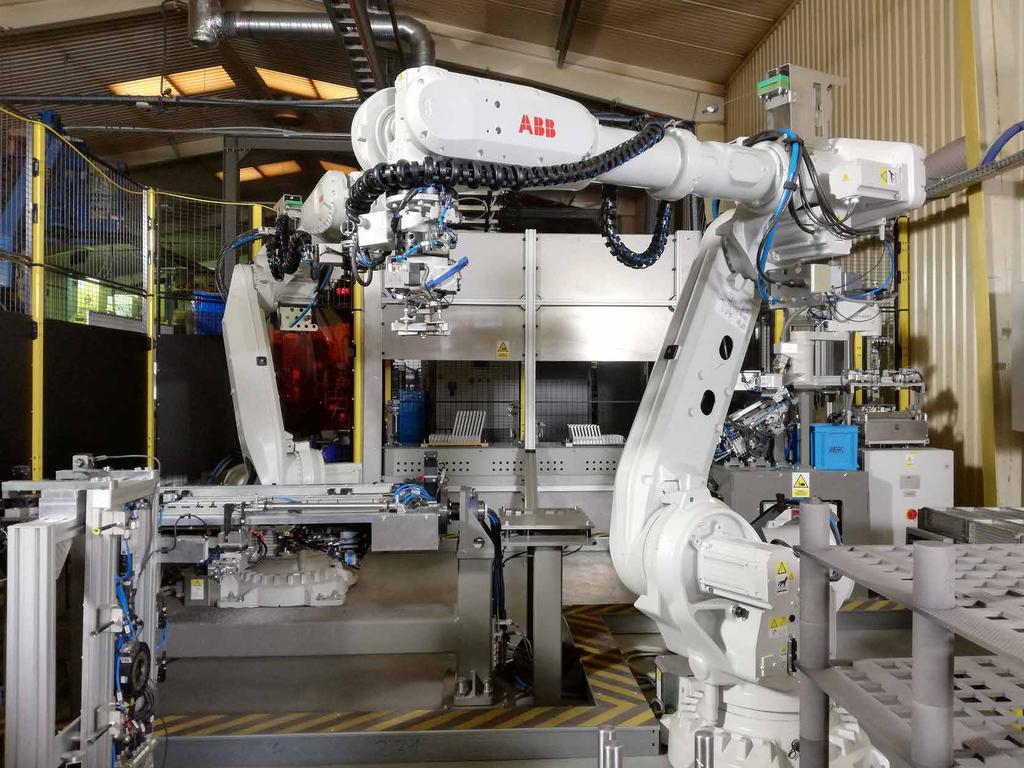 Zrobotyzowana linia do produkcji wymienników ciepła