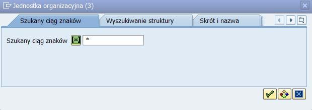 7. Wypełnij poniższe pole w odpowiedni sposób: Nazwa pola R/O/C Opis Jedn. zlecająca R Jednostka zlecająca kliknij przycisk, aby wyszukać odpowiednią jednostkę(kroki 8-12).