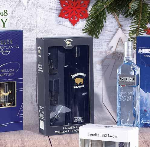 7 WÓDKA BELUGA TRANSATLANTIC 40% 700 ML ZE SZKLANKĄ 1 szt. 115.99, z VAT 142.