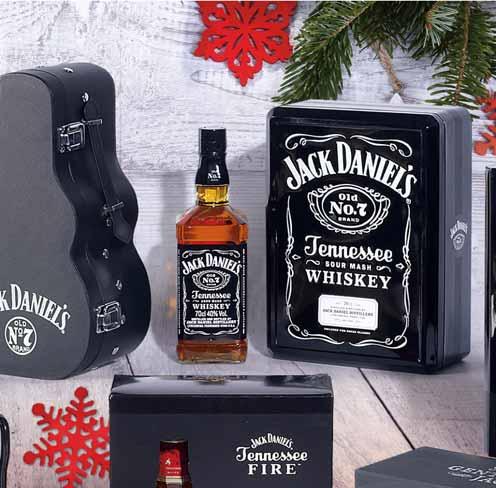8 WHISKEY JACK DANIEL S 40% 700 ML GITARA 1 szt. 134.99, z VAT 166.