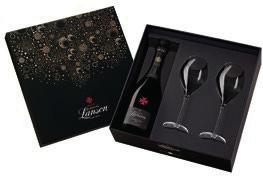 Champagne Lanson Zestaw