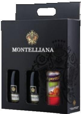 00 ZŁ SZAMPANY I WINA MUSUJĄCE Montelliana 2x Prosecco 0,75L w kartone