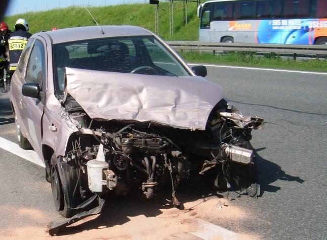 Wypadek autostrada A4