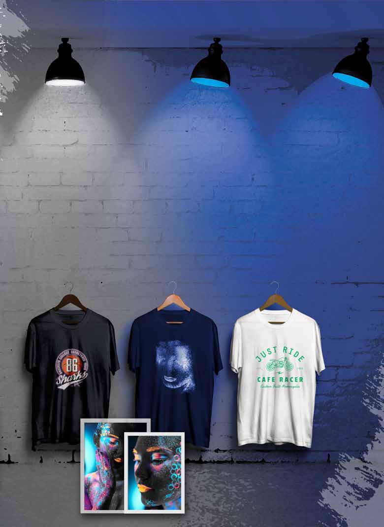 Zrób większe wrażenie, korzystając z bardziej wyrazistych kolorów w ramach toneru białego i fluorescencyjnego Firma OKI od lat specjalizuje się w metodach dekorowania produktów, dlatego posiadamy