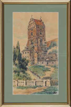 26. Tadeusz Cieślewski (ojciec) (1870 1956) Kościół Nawiedzenia Najświętszej Marii Panny na Nowym Mieście w Warszawie