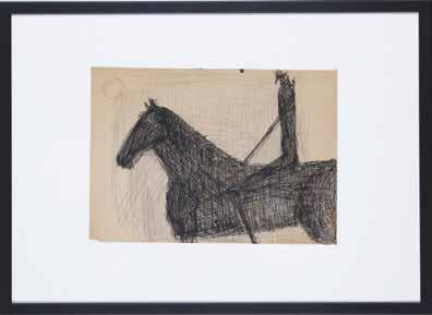 71. Urszula Broll (ur. 1931) Kompozycja 1967 akwarela/papier 31 x 24,5 cm sygn. i dat.