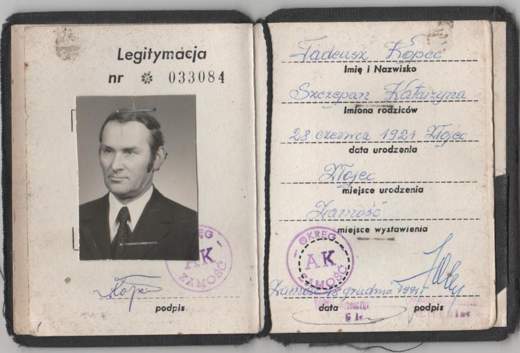 załącznik nr 11 Legitymacja Światowego