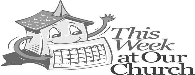 Monday, December 3, 2018 Ruch Rodzin Nazaretańskich - 7:00 PM Tuesday, December 4, 2018 Cub Scouts - 7:00 PM Wednesday, December 5, 2018 Eucharistic Adoration - 8:30 AM to 5:00 PM, St.