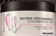 PIELĘGNACJA WŁOSÓW NA DŁUGOŚCI Nutrienergetic Mask Maska odżywczo-energetyzująca jest formułą o aksamitnej teksturze, która sprawia, że włosy są gęste i miękkie.