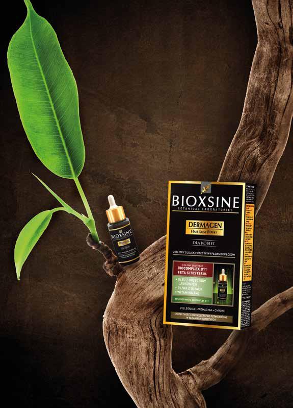 NAGRODY BIOXSINE DERMAGEN OLEJEK DLA KOBIET 30 ml Stosowanie Olejku wzmacnia włosy, zapobiega ich wypadaniu i pomaga regulować wydzielanie sebum.