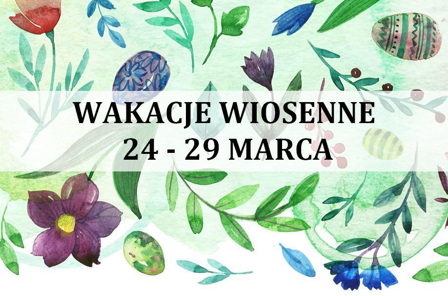następujących grup: poniedziałek - grupa z godz. 12.00-13:00 w cztery poniedziałki marca (5,12,19 i 26.