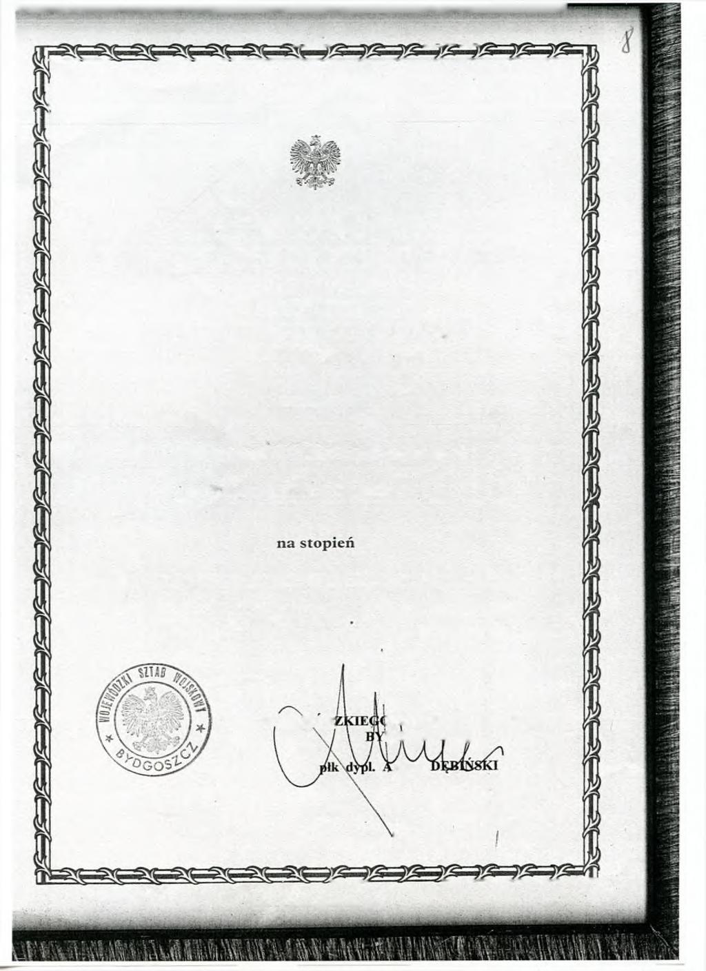 SIŁY ZBROJNE RZECZYPOSPOLITEJ POLSKIEJ PREZYDENT