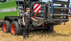 INTELIGENTY PROJEKT I SERWIS Typowy Fendt wszystko na miejscu i najwyższej jakości serwis Opcje ogumienia Fendt ma również odpowiedź na zmniejszenie ugniatania gleby.
