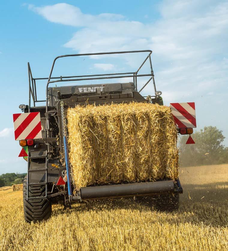 XD XTRA DENSITY Xtra Density zwiększona wydajność prasy Bardzo mocne zagęszczenie Najniższy możliwy koszt transportu na kilogram uprawy jest jednym z najważniejszych mierników dla rentownego