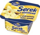 Serek wiejski Piątnica lekki, ze szczypiorkiem Twarożek domowy Piątnica 150g Cena za 1-11,27zł Śmietana Piątnica 12%, 18%, 22% 200g Cena za 1-7,95zł Napój jogurtowy Jovi Duet wybrane smaki 350g Cena