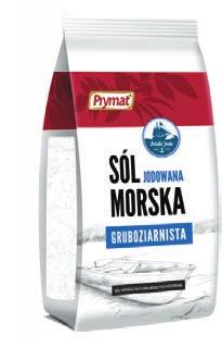 SOLE Dzięki soli potrawy nabierają szczególnego smaku.