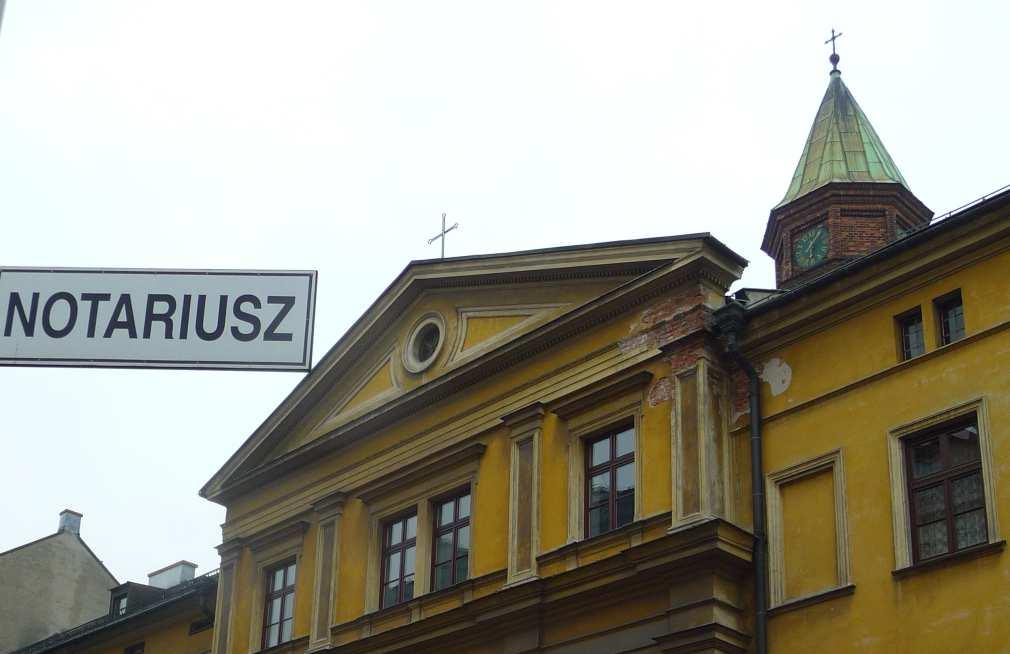 budynku klasztornego pod nr 6.