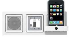 Berker Radio Touch Akcesoria 1 /iphone 1 Moduł radio FM (ekran dotykowy) Gniazdo Cinch/S-Video