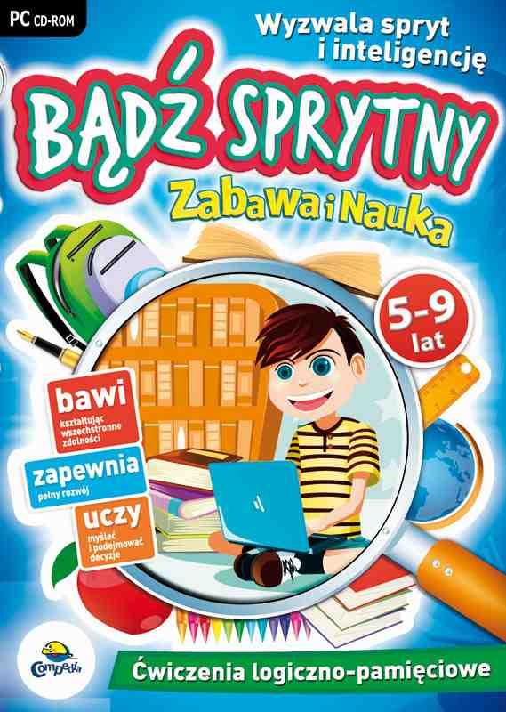 Seria edukacyjna ZABAWA i NAUKA BĄDŹ SPRYTNY Bawi kształtując wszechstronne zdolności Wyzwala spryt i inteligencję Uczy myśleć i podejmować decyzję BYSTRY UMYSŁ Bawią wartościowymi grami edukacyjnymi