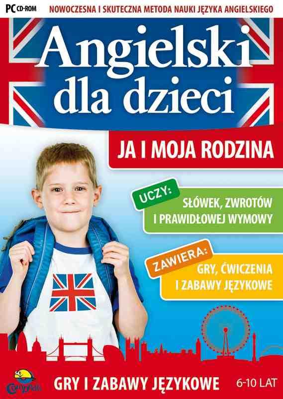 Uczy słownictwa i prawidłowej wymowy! Łączy naukę z przyjemnością zabawy z komputerem! ANGIELSKI DLA DZIECI ŚWIAT WOKÓŁ NAS Zawiera gry i zabawy językowe! Uczy słownictwa i prawidłowej wymowy!