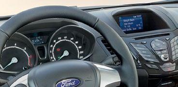 radioodtwarzacz CD/MP3 z Ford SYNC i AppLink (ICFAM) zawiera: kolorowy wyświetlacz 4.