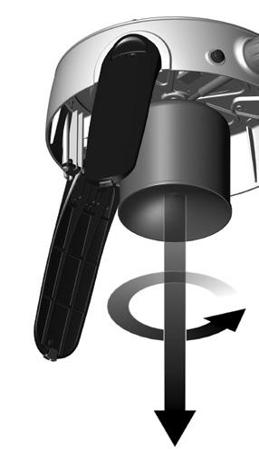 1 UWAGA: Nogi wyposażone są w mechanizm sprężynowy.