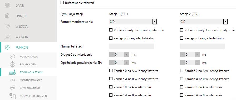 SATEL GSM-X 37 Standard CLIP (linia tel.) moduł oferuje funkcję identyfikacji numeru dzwoniącego. Dostępne są następujące opcje: - [funkcja wyłączona]; FSK; DTMF.