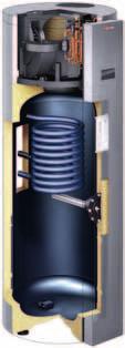 Pompa ciepła powietrze/woda do podgrzewu wody użytkowej 40/41 VITOCL 262- Pompa ciepła powietrze/woda do podgrzewu wody użytkowej Vitocal 262- typ T2E Pompa ciepła do wody użytkowej do pracy z