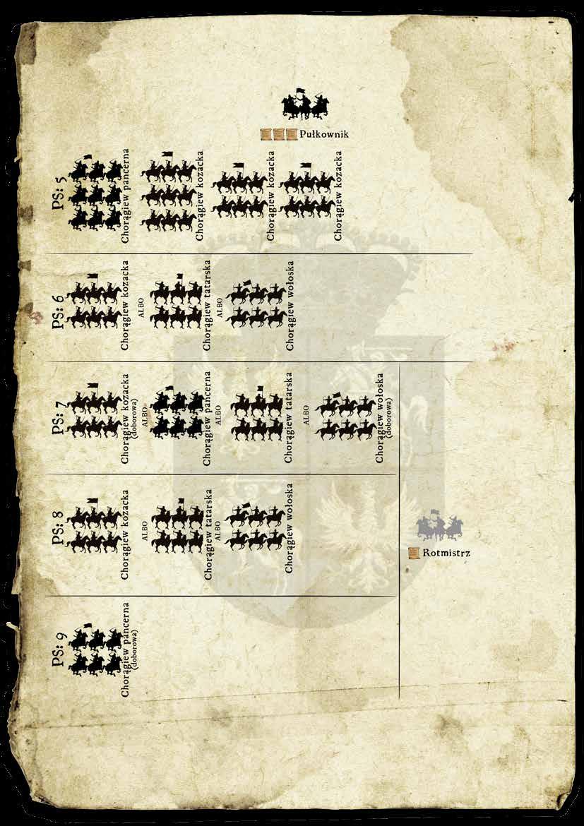 * and Możesz zamienić podstawkową chorągiew kozacką z podstawy Podjazdu * You replace a -base cossack style cavalry banner from thejejbase of
