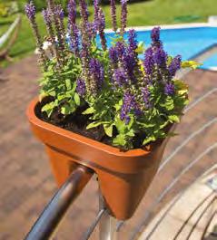 LOBELIA DONICA BALUSTRADOWA RAILING PLANTER Balcon Blumenkasten /