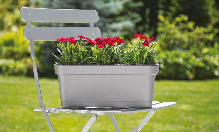 LOBELIA 639 640 638 638» 6 DWUSTRONNY UCHWYT DO SKRZYNKI BALKONOWEJ LOBELIA DOUBLE BALCONY HOLDER