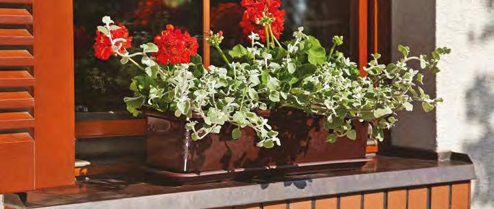 NATURA BALCONY TROUGH Balcon Blumenkasten / Jardiniè / Балонный ящнк для цветов BRATEK BALCONY TROUGH Balcon Blumenkasten / Jardiniè /