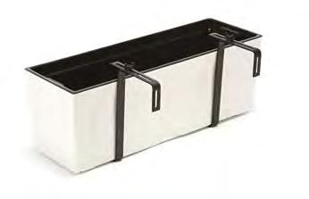BEGONIA RATTAN FLOWER BOX Blumenkasten / Balconière / Цветник 62 190 x 60 x 19 UCHWYT