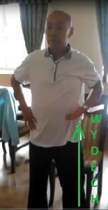 Rysunek wykonany przez Shi Sugang sifu obrazujący siódme