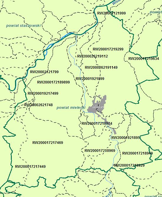 Wisłoka jest prawobrzeżnym dopływem Wisły o długości 163 km oraz zlewni 4110 km 2. Rzeka wpada do Wisły w rejonie Gawłuszowic.