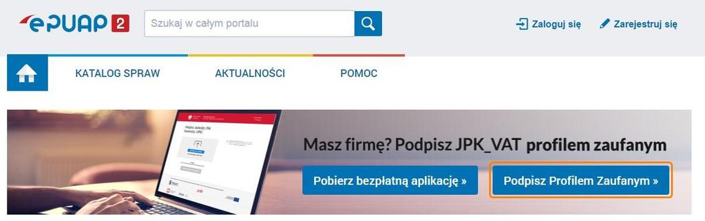 Informacja o dokładnej ścieżce do pliku znajduje się na oknie Podpisywanie pliku JPK Profilem Zaufanym epuap/ego w pierwszym kroku kreatora.