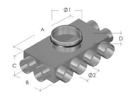 SKRZYNKA ROZDZIELCZA 16x symbol: SX-WP16X75/200SR 16X75/200